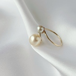 あこや真珠 ベビーパール リング｜14kgf 金属アレルギー対応・上品でエレガント