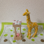 ●送料込●砂時計 パステル タイル 一点物