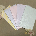 送料無料☆ちょっと高級な桜のポチ袋