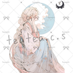 【R2-32】teatea.オリジナル 人物ステッカー