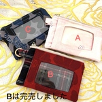 «795»◤送料無料◢ミニカードケース*ICカード*ICOCA＆Suica*PVC(ビニール)*定期入れ、少々難あり