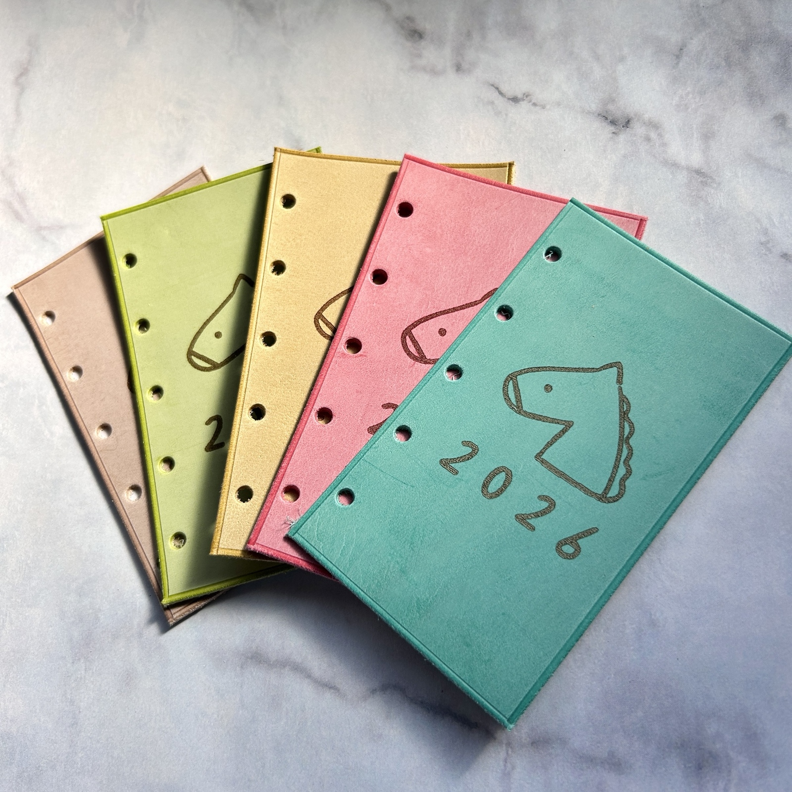 クールなM5スクエアシステム手帳】 - Raponte Leather Works | minne