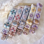 【再販】ショルダーストラップ♡インド刺繍リボン♡カメラストラップ・バッグのショルダーストラップにも♡  【長さ調節可能！】