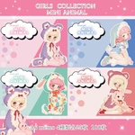 新作unichoco様 A6 memo ❤︎mini animal girls❤︎