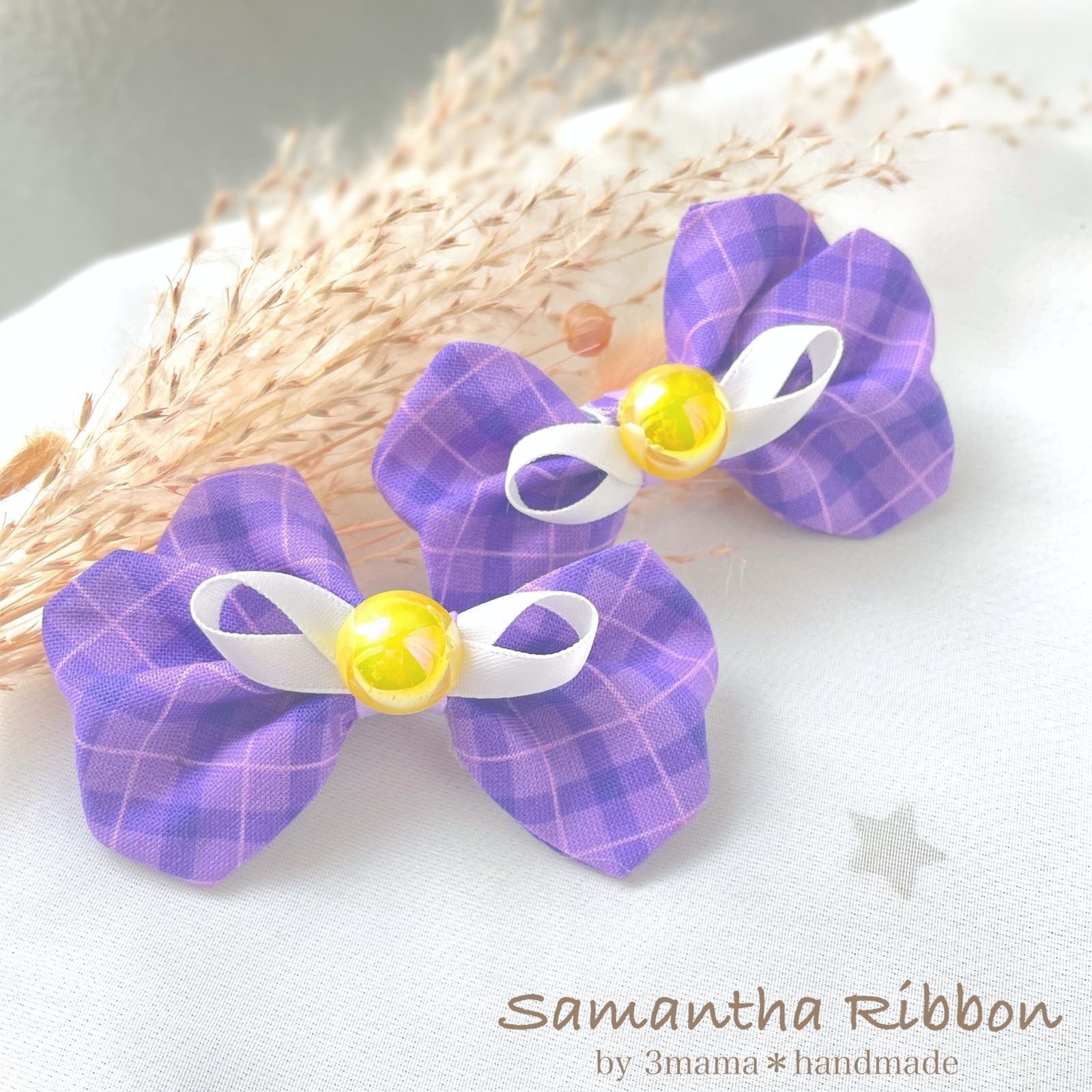 ラプンツェルのオーガンジーリボン】 プリンセス 紫 ピンク バラ