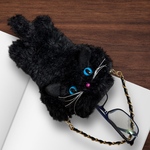 黒猫ちゃんのメガネケースだけどポシェット💕