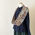 落ち葉色のスヌード