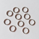 【お裾分け026】シルバーデザイン丸カン16mm10個セット