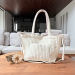 Emma〈エマ〉のイブルのママバッグ（星と月　シャンパンゴールド）