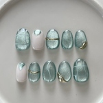 ネイルチップ ニュアンスネイル マグネットネイル うるうるネイル お洒落ネイル ワンホンネイル 個性派ネイル
