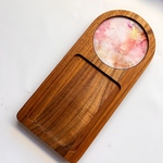 カフェトレイ　ベールインクアート　おうちカフェ　アカシア　