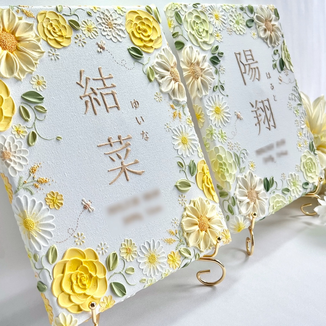 テクスチャーアート 花 テクスチャーフラワーアート - Melia Art Shop