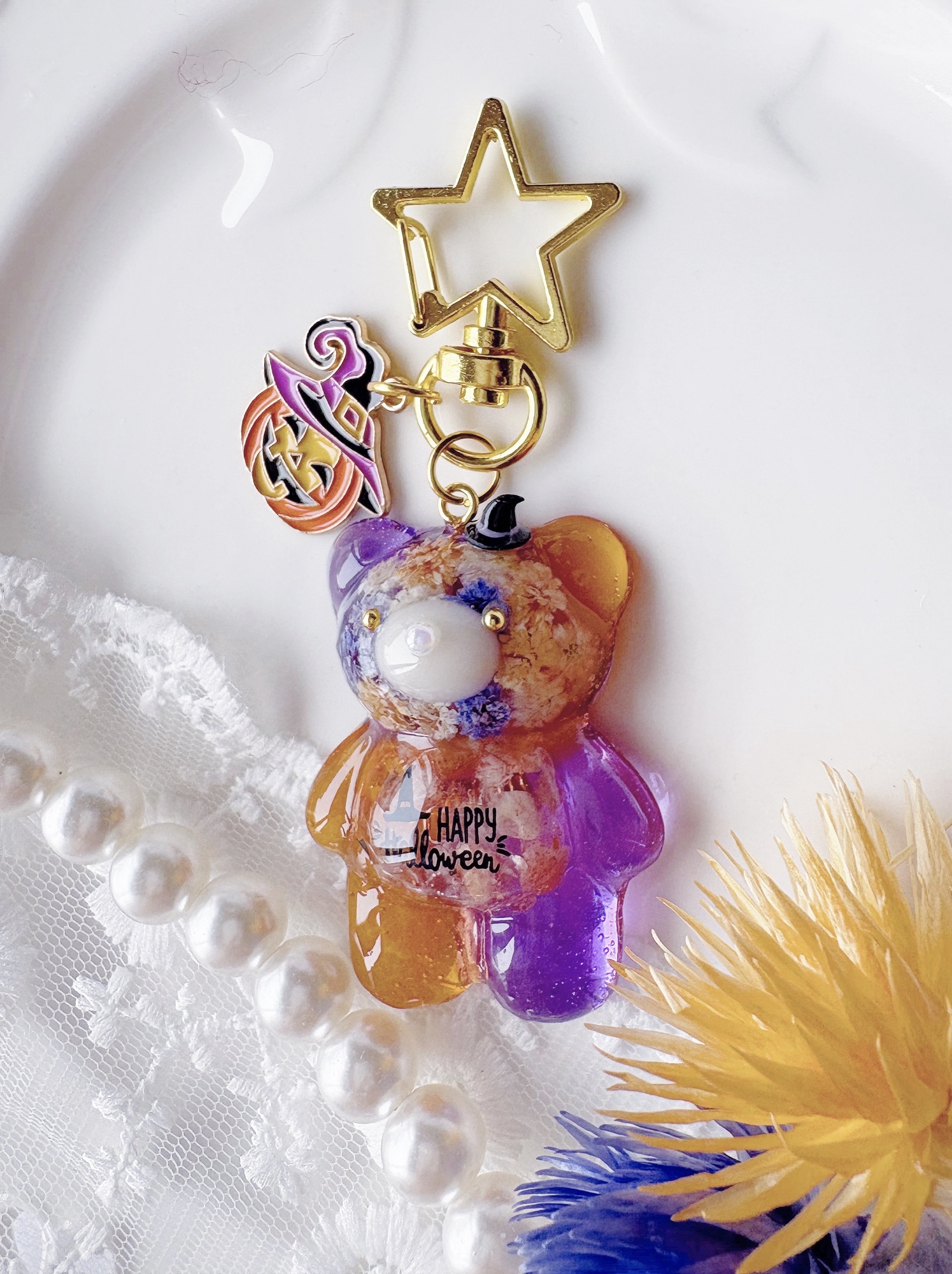 高品質】金魚くまちゃんオルゴナイト - mimaru1211 | minne byGMO