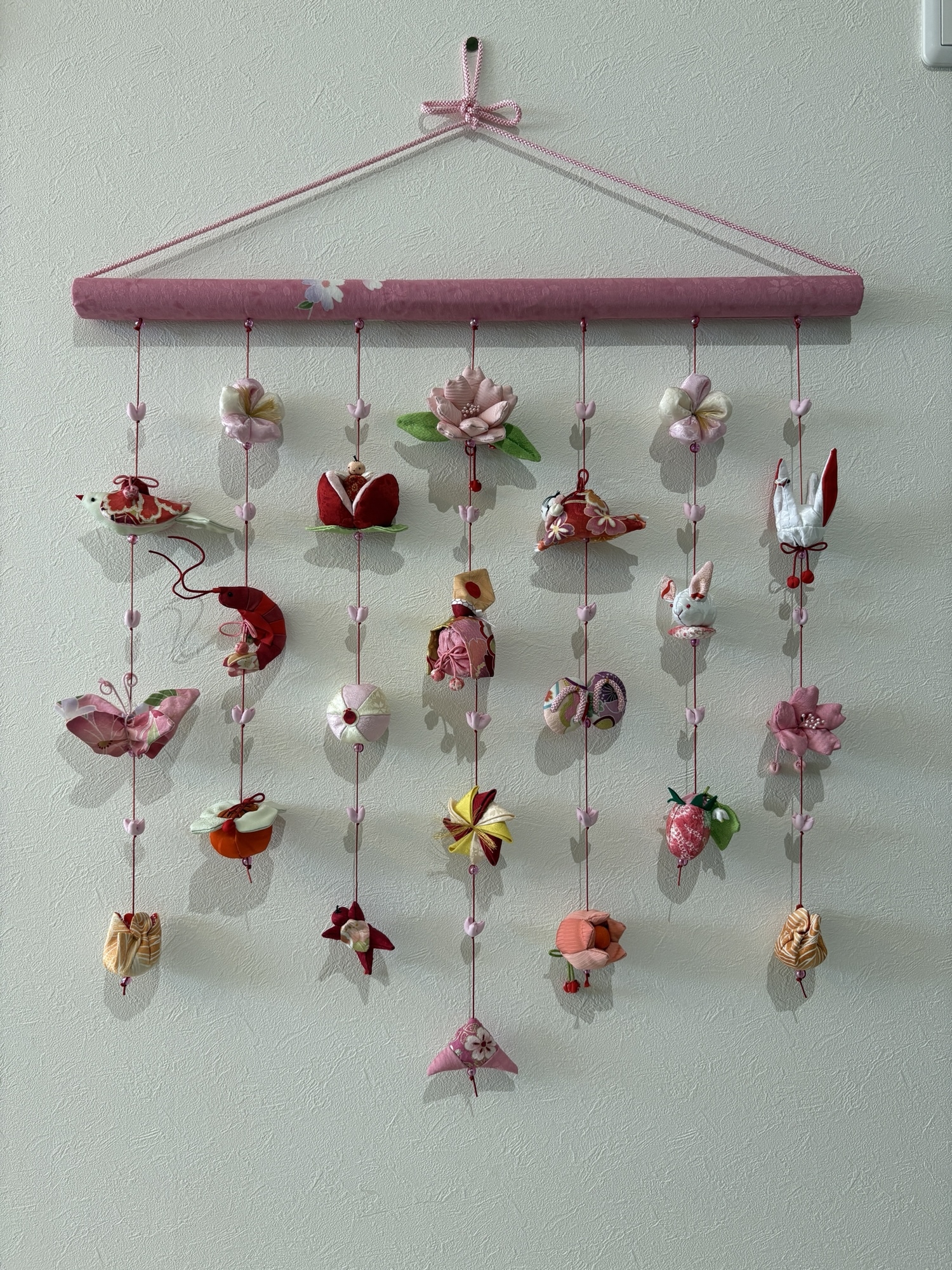 豪華正絹吊るし飾り⑨⑨・つるし雛・節句飾り・ひな祭り・桃の節句