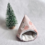 ハムスターのあったかテント⛺ピンク桃柄