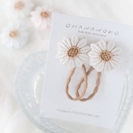 子供のヘアゴム＊キラキラお花のヘアゴム＊　　　　　　　　　　　　　キッズ　ベビー　髪飾り　プレゼント　キッズヘアゴム　こども　ヘアゴム　お花　結婚式　誕生日　お食い初め　発表会　赤ちゃん