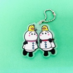 てるるとてるる子のアクリルキーホルダー