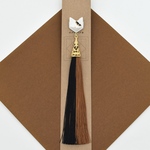 折り紙 猫(ねこ)面 片耳ピアス・イヤリング【三毛猫 猫又(ねこまた)】