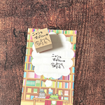ラバースタンプ　ダジャレシリーズ　ニャンとすばらしい！（なんと素晴らしい）2センチ角