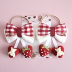 warmyribbon🎀マカロンチェリー🧸🍓キッズサイズゴム