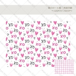 【① xo♡】A4 両面ロール紙