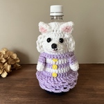 ペットボトルカバー 水筒カバー 500ml 編みぐるみ 愛犬グッズ 結露対策 うちの子グッズ 贈り物 シュナ シュナウザー 限定 マナーシャワー エチケットシャワー ハンディーシャワー ボトルカバー