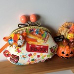 Halloween 駄菓子パッケージがま口ポーチ