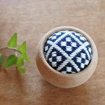 こぎん刺しピンクッション