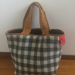 試作品！秋冬起毛ウールのトートバック