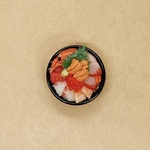 ミニチュアフード「海鮮丼」