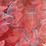 123〈カラフリル〉　フリル　バイカラー　アシメフリル　フリルリボン　フリル　リボン　りぼん　アシメ　バイカラーフリル　メイドインジャパン