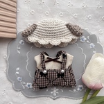 10㎝ぬい犬帽子3点セット　ちびぬい服　ぬい服　ちびぬい　着せ替え服