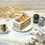 ミニチュア フルーツボックスケーキ