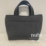  【SALE中！】人気色♡nubi ヌビバッグ  ヌビ  トートバッグ イブル 韓国ヌビ ダークグレー