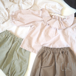 y-i-mさま ⑅⃝ 専用 ** ドットのフリルスモック