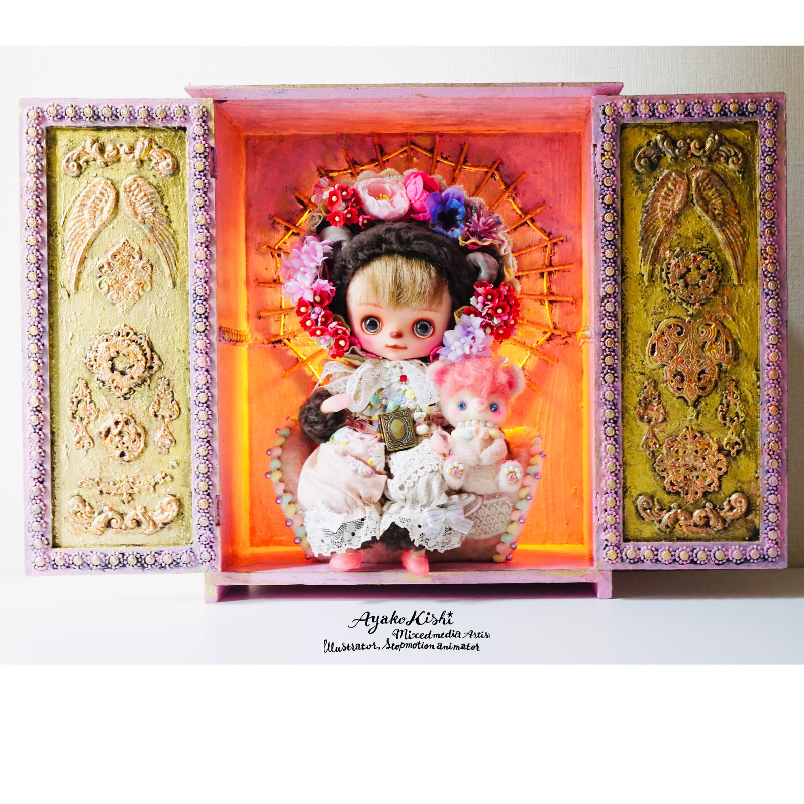 meron meron shamoko様作 ハンドメイド アートドール 国内作家shamoko