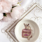 フクロモモンガ小皿　