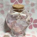 mini ハートハーバリウム‎🤍