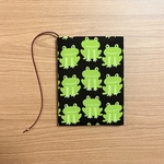 【 文庫本 】ブックカバー   ハンドメイド   カエル