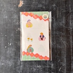 【手帳リフィル　M6サイズ】お花のかわいい抱っこ