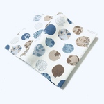 ブックカバー 文庫本サイズ　猫ドット