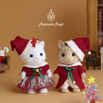 [受注製作]期間限定★クリスマスペアセット／シルバニア子供