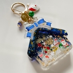 シャカシャカキーホルダー　クリスマスパーティーシェイカー