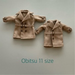 オビツ11サイズ＊トレンチコート