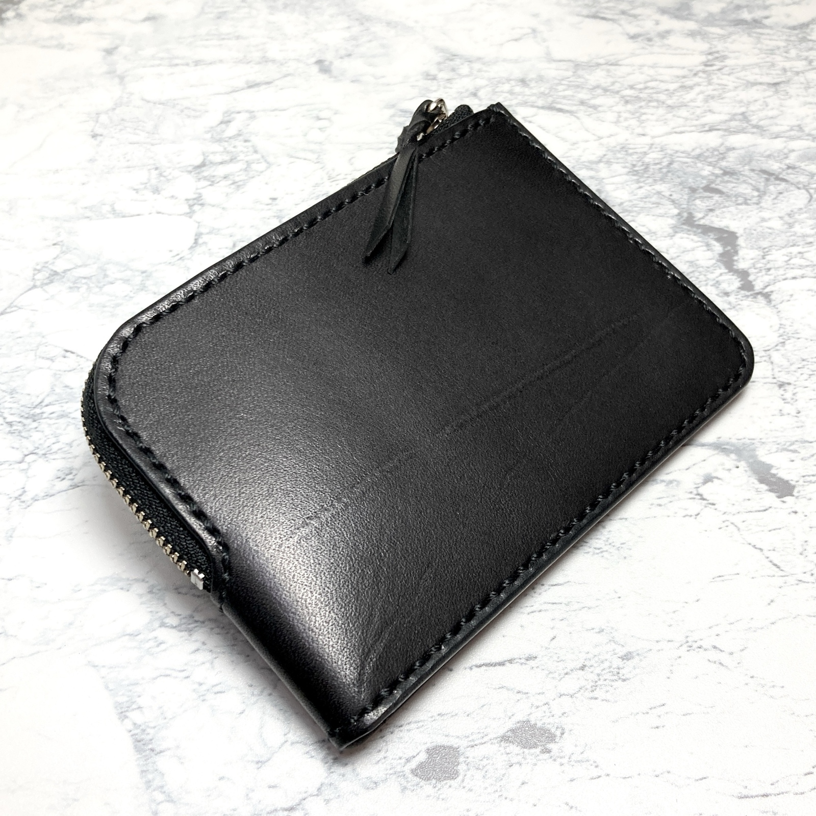 身軽に出かける小さい本革財布｜栃木レザー 手縫いミニ財布 パス