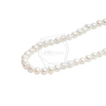 PEA-100-G【1連】淡水パール（4〜5mm） / Freshwater Pearl Beads (4–5mm)