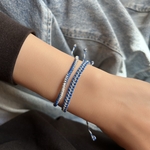 wcx bracelet 2本セット！マクラメブレスレット