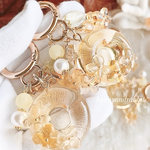 金木犀❁⃘*.ﾟゼリーキーホルダー  レジンキーホルダー