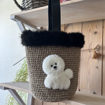 ビションフリーゼ　ミニトートバッグ