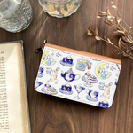 コインパスケース -MoonTea-｜うさぎと三日月の小さい財布（小銭入れ）